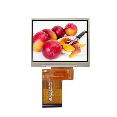 Z35008 3.5寸LCD液晶显示屏320*240分辨率RGB+SPI接口用于考勤机