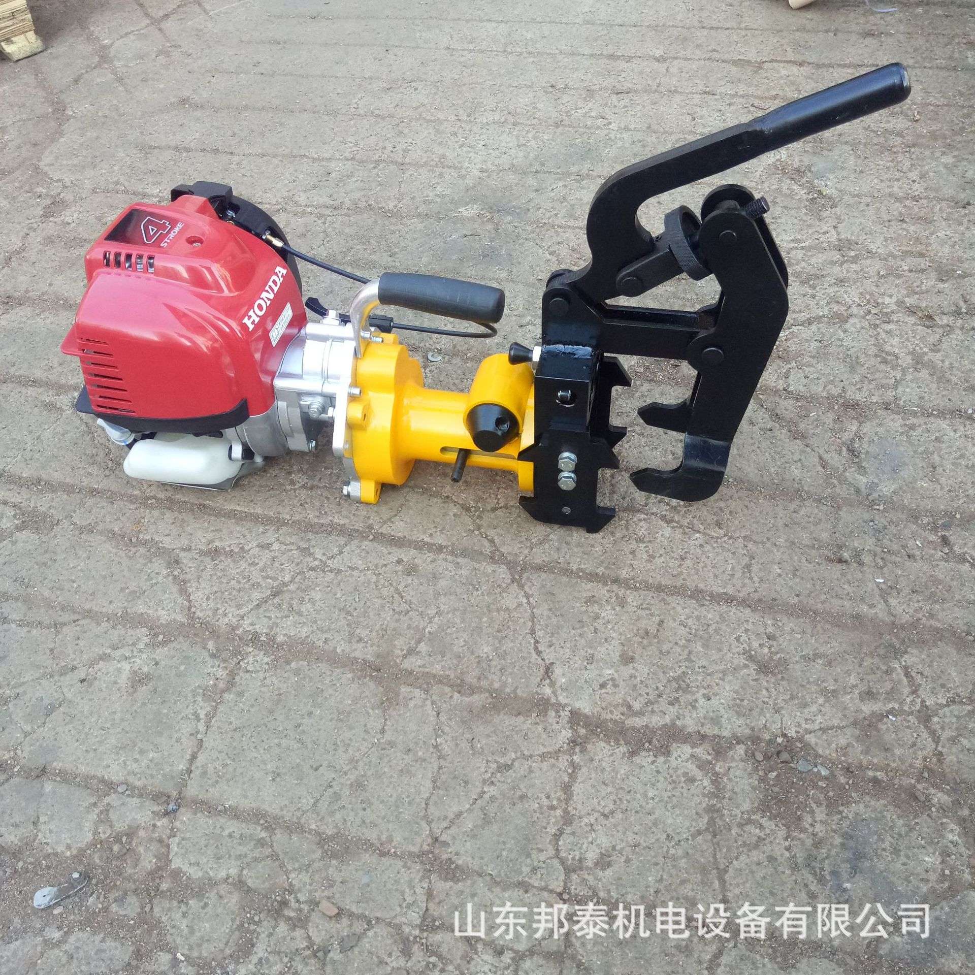 NZG-32型钢轨打眼机 铁路工务汽油机动力钻轨器 手持式铁道钻孔器