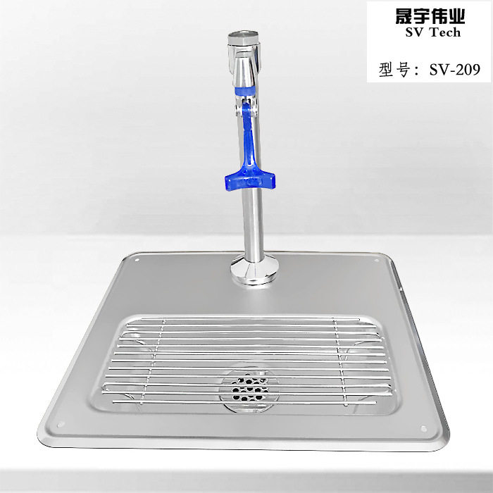 沥水盘推杯龙头304不锈钢直饮水净水反弹龙头SV-209