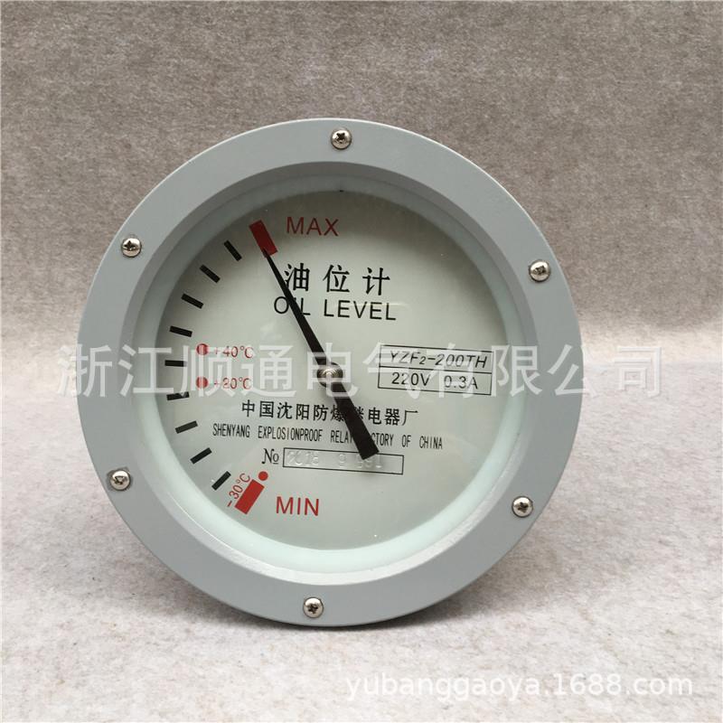 沈阳防爆油位表YZF3-200TH变压器油面显示针式油位计YZF3-250TH