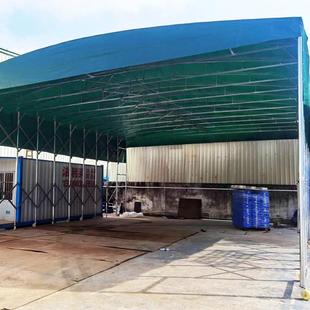 推拉棚雨篷工厂活动伸缩折叠账蓬夜宵大排档雨棚停车遮阳棚