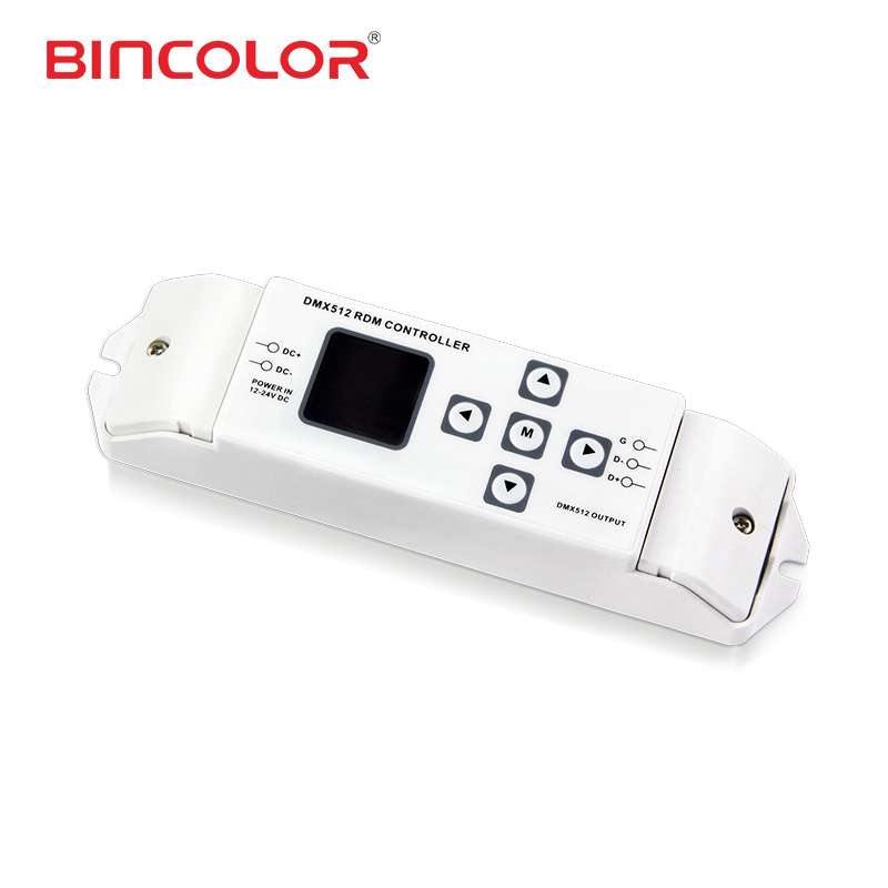 DMX512-RDM控制器支持搜索RDM从设备更改起始地址控制通道输出