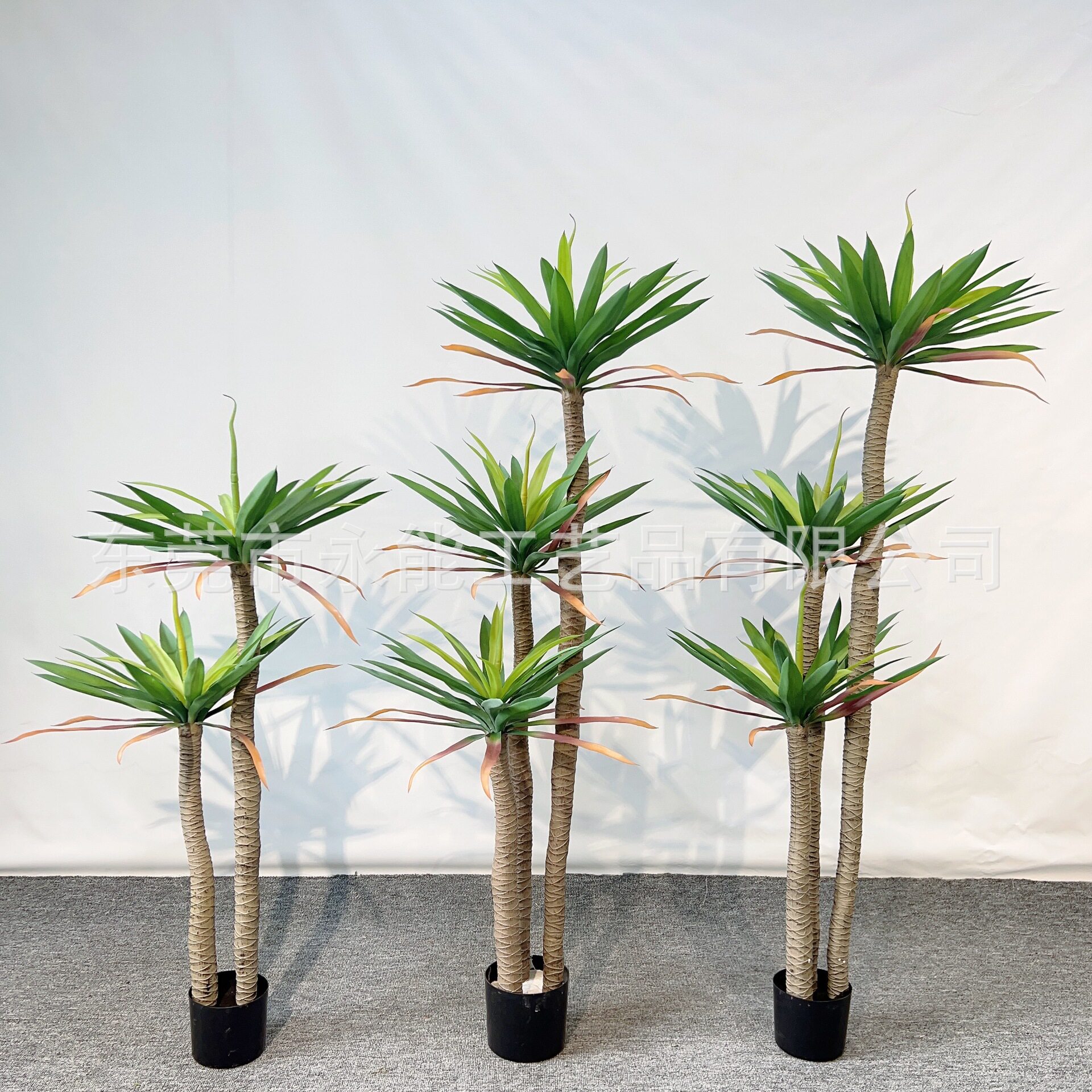 仿真荷兰铁盆栽绿植假树样板房客厅大型落地装饰植物盆景摆件造景