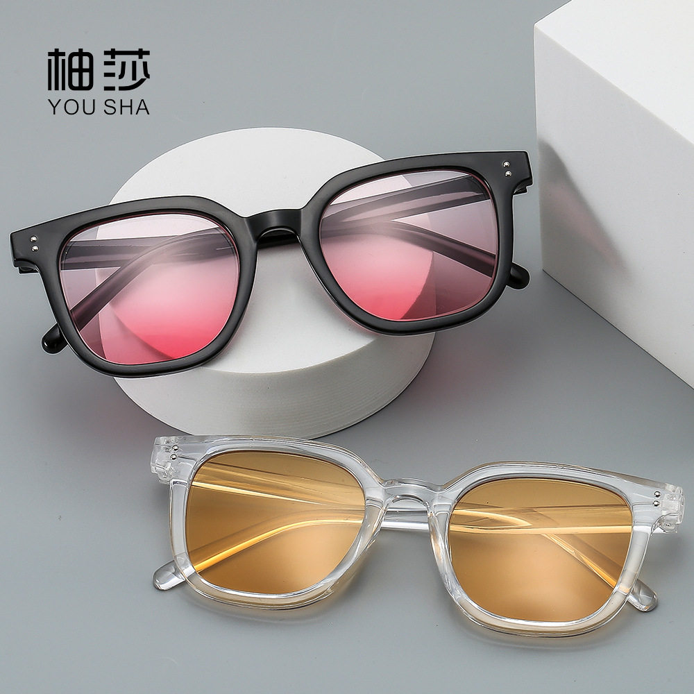新款成品树脂近视墨镜网红近视太阳镜可配度数太阳镜男女同款墨镜