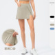 春夏新款 运动短裙假两件防走光裙裤 宽松休闲瑜伽跑步半身裙22436