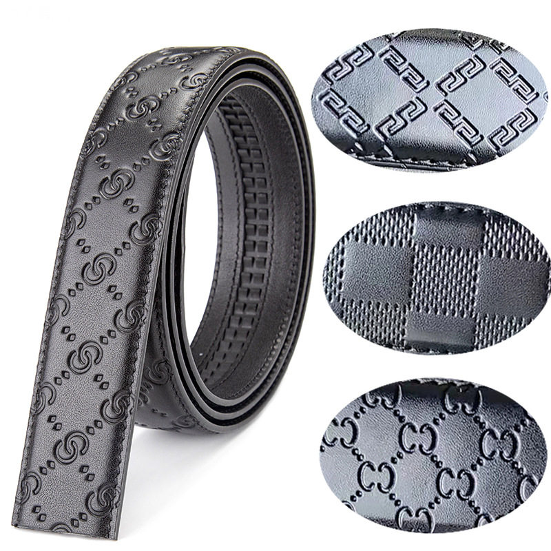 无扣皮带男真皮二层牛皮自动扣头裤子条压花裤带腰带西裤束腰轻奢,服饰配件/皮带/帽子/围巾,腰带/皮带/腰链,淘宝优惠券,粉丝福利购,淘宝优惠卷