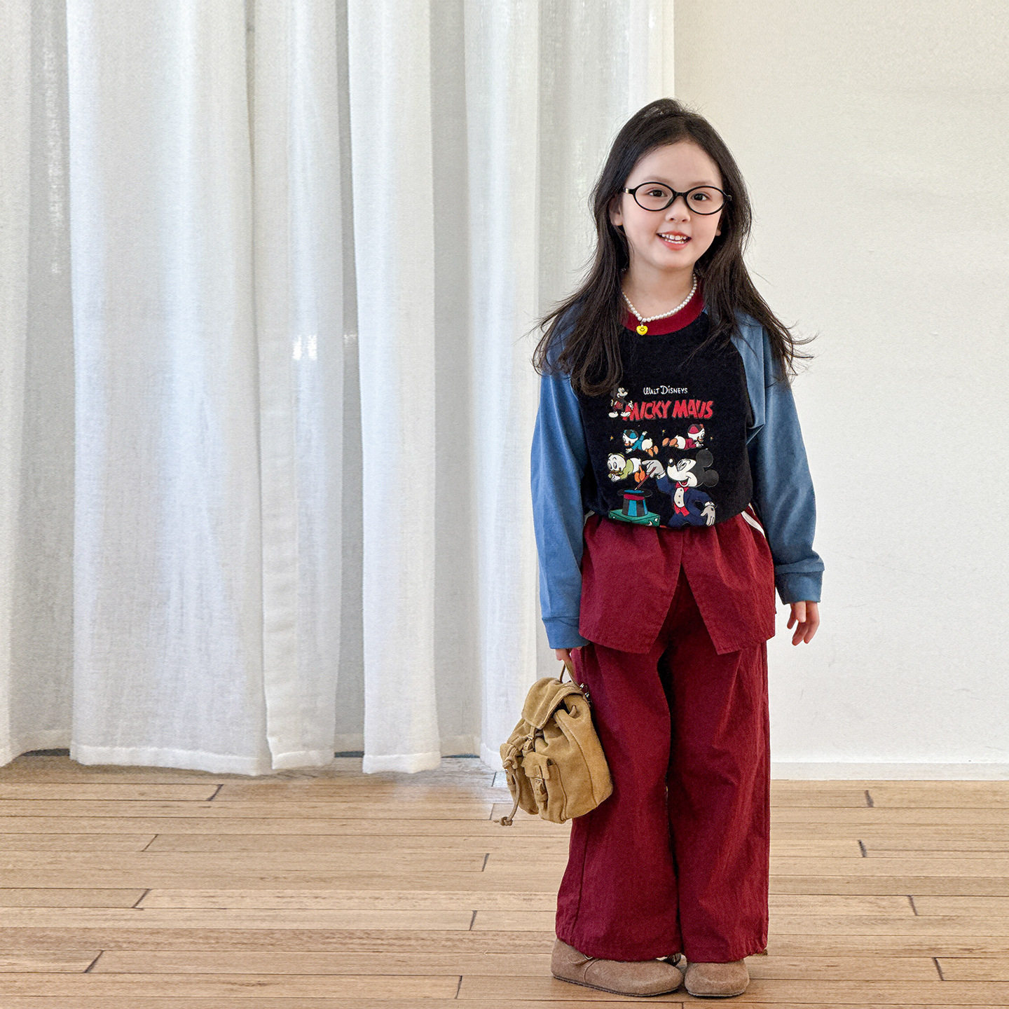 维木童装女童长袖t恤秋季2025新款儿童洋气插肩袖上衣女宝宝衣服,童装/婴儿装/亲子装,T恤,淘宝优惠券,粉丝福利购,淘宝优惠卷