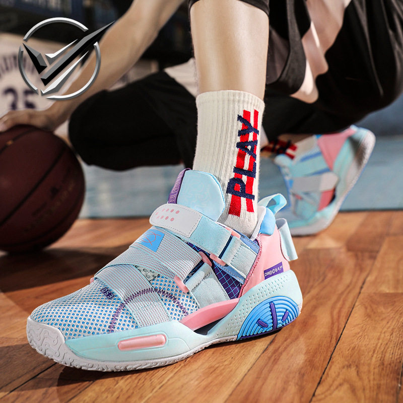 笑相迎国潮男鞋全城V2青年篮球鞋防滑摩擦有声会响耐磨回弹球鞋子,运动鞋new,篮球鞋,淘宝优惠券,粉丝福利购,淘宝优惠卷