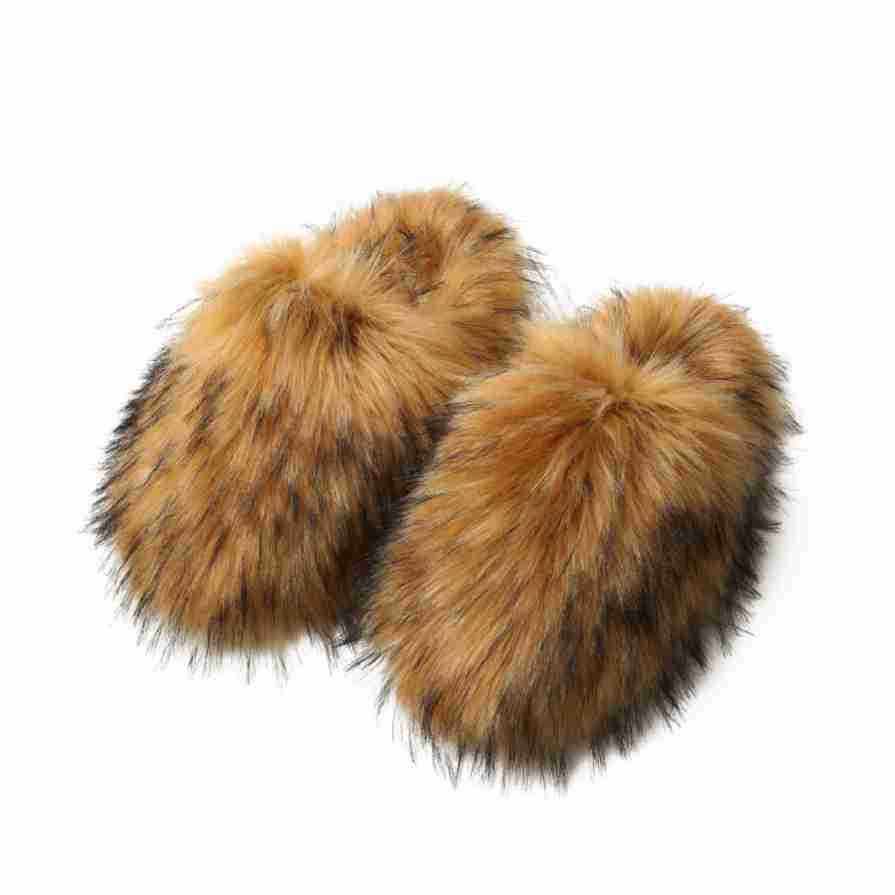 2023新款欧美款毛毛拖鞋女冬季居家加绒保暖防滑底仿皮草毛拖