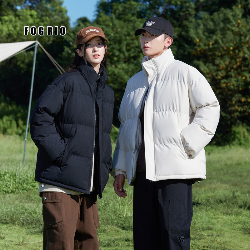 情侣爆款新款棉服外套