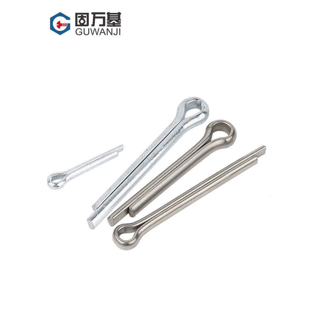 304不锈钢/镀锌开口销定位弹性发夹销卡销插轴销钉M1M2M3M4M5-M10