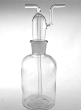 。气体洗瓶/多空式 250ml 改进型 J62003 化学实验器材 教学仪器