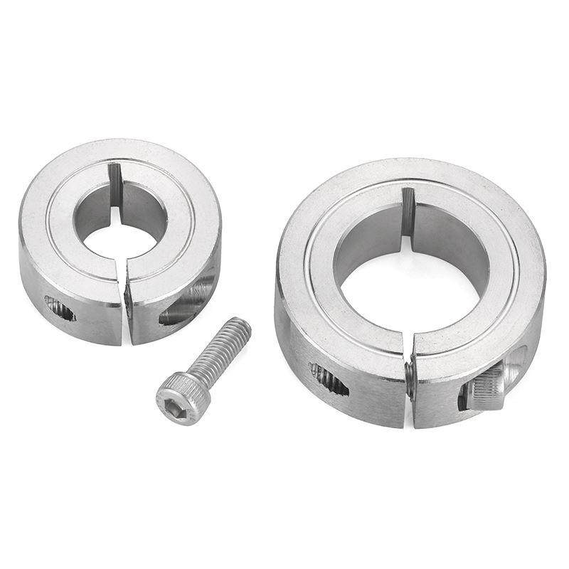 JG304不锈钢开口型固定环光轴定位限位环固定夹锁紧卡环轴套SSCS