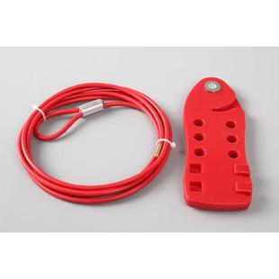 宝安锁具阀锁缆绳锁鱼形缆绳锁L8621闸阀锁上锁挂牌安全锁具