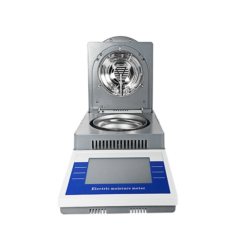 。自动快速卤素含水分测定仪器试率粮食品塑料颗粒木材谷物玉米茶