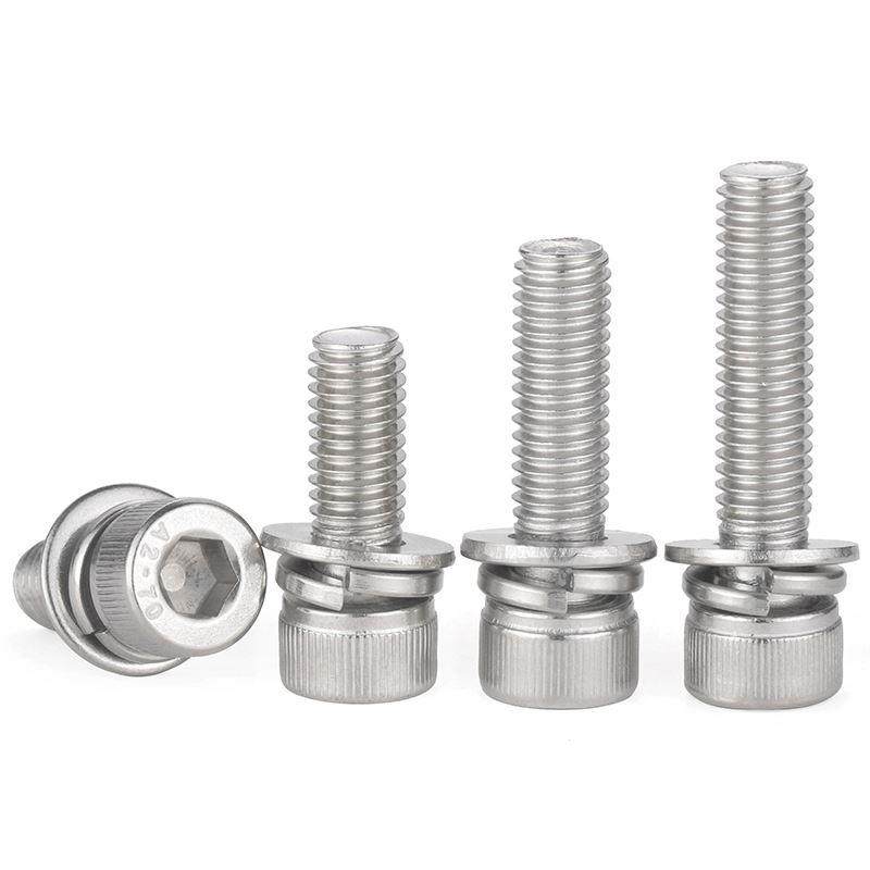 304不锈钢内六角三组合螺丝圆柱头带垫三合一螺钉M3M4M5M6M8M10,鲜花速递/花卉仿真/绿植园艺,洒水/浇水壶,淘宝优惠券,粉丝福利购,淘宝优惠卷