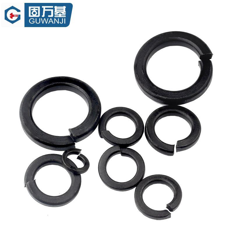 开口弹垫弹簧垫圈弹性垫片加厚华司介子GB93镀锌金属螺丝M3M4M5M6