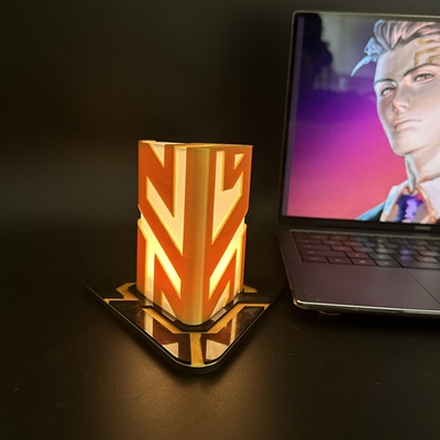 无畏契约氛围灯瓦罗兰特Valorant 尚勃勒传送器装饰灯桌面台灯