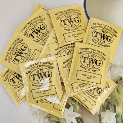 泓twg新加坡茉莉花茶1837茶奶红韵乌龙伯爵早餐玫瑰花茶红茶 适用