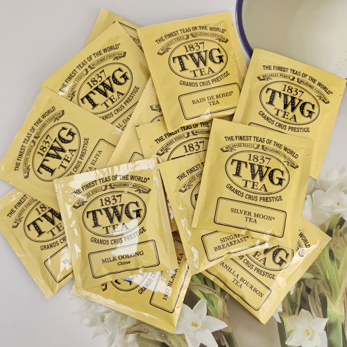 泓twg新加坡茉莉花茶1837茶奶红韵乌龙伯爵早餐玫瑰花茶红茶 适用