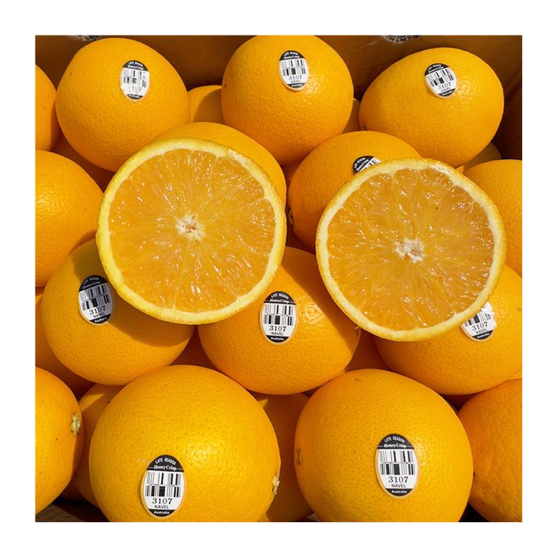 2024现货美橙黑标3107脐橙子5斤新鲜当季水果大果新奇士甜橙包邮