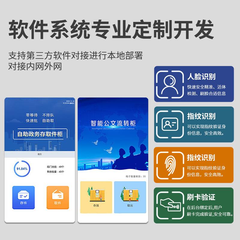 能卷宗柜物证中柜文1215件转交寄换柜涉智案管理对接物联网政务存