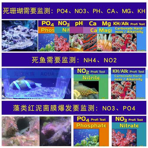 沙利法alifert莎利法测试剂SO钙Ca镁Mg KH PO4N沙利法测3 NO2 PH