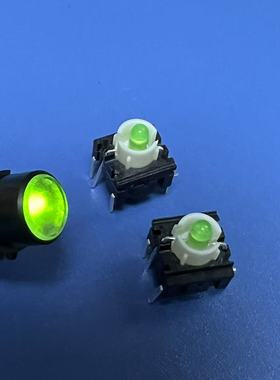 供类似MEC 3FTH920+1F091按键开关耐高温长寿命轻触开关发绿光