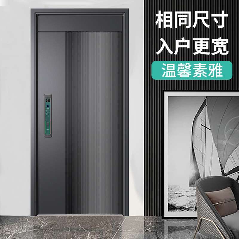 防盗门家用甲级入户门进户门子母门工程门安全门单门别墅大门