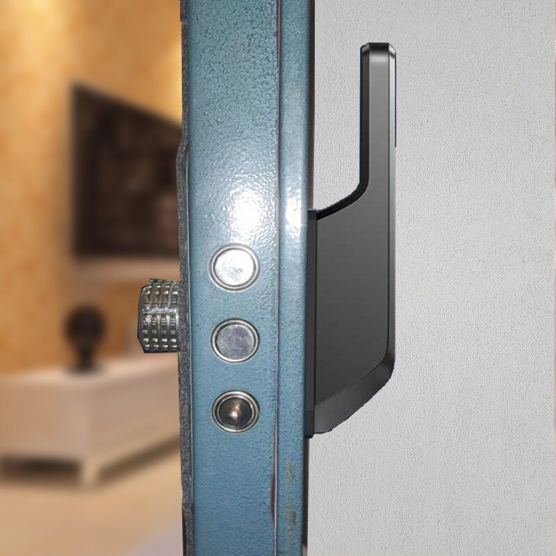 急速发货老式防盗门自碰门自动锁自动碰锁十字锁芯锁改指纹锁密码