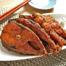 萌佳萌上海熏鱼特产苏式爆鱼块鱼排开袋即食熟食下酒菜零食小吃