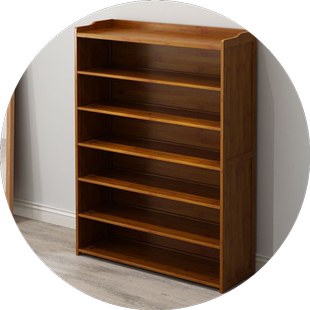 带背板多层鞋架简易家用经济省空间鞋柜门口防尘小鞋架子多层家用