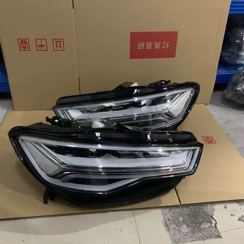 适用12-18款奥迪A6L C7老款改新款LED大灯前后包围尾灯原厂拆车件