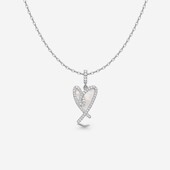 新品 何方HEFANG珠宝怦然心动项链锁骨链饰品轻奢优雅生日礼物女