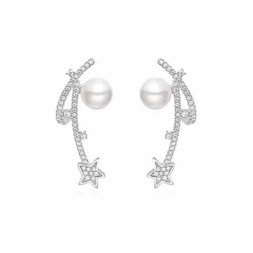 何方HEFANG现货！珠宝气泡流星耳环高级轻奢2024新通勤日常女