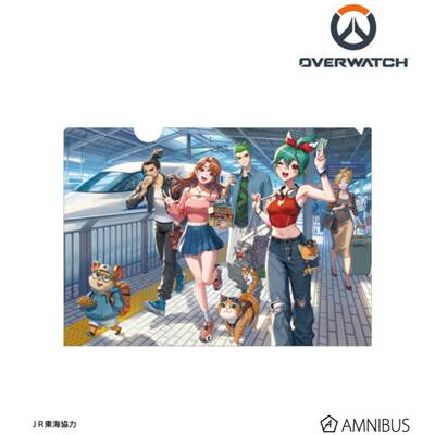 预售需补邮 A1106 守望先锋 AMNIBUS JR东海 旅行ver 文件夹
