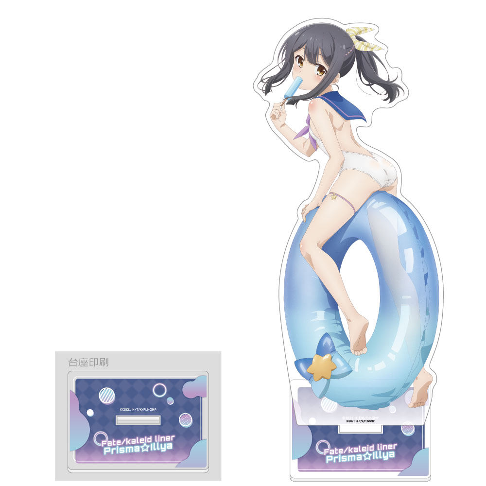 预售订金 2月 魔法少女伊莉雅 剧场版 水手泳装水着 立牌卡套