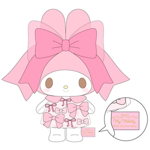 定金预定预售美乐蒂生日蝴蝶结发带公仔挂件发夹包