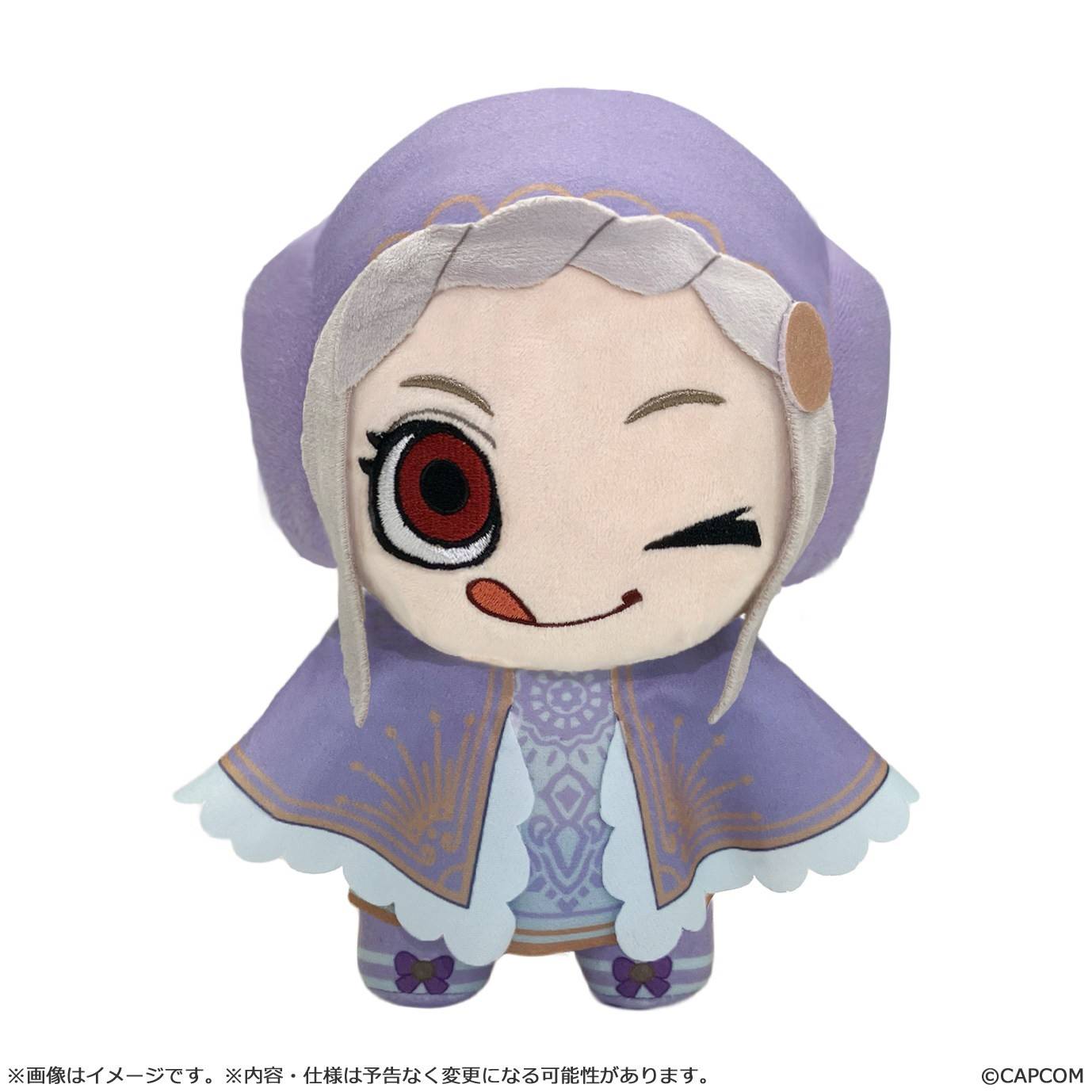 预售订金CAPCOM日本 街头霸王6 英格丽德亚历克斯Q版毛绒玩偶