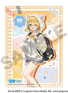 限购五件预订  初音未来 眼镜ver A4透明文件夹垫板 M02604 周边