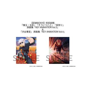 限购5/定金咒术回战MAPPA画集KEY ANIMATION怀玉涉谷五