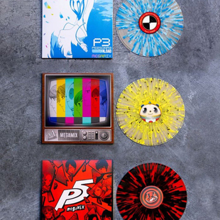 定金预售女神异闻录 P3R P4 P5 Megamix 黑胶 彩胶 通贩