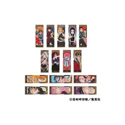 现货鬼灭之刃 jumpshop 絵札长条徽章 长吧唧 第2弹 周边