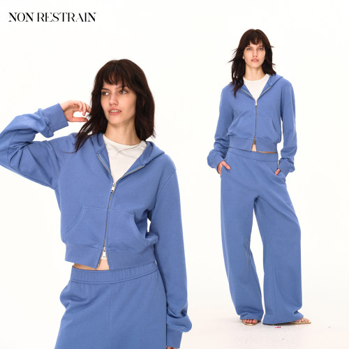 NONRESTRAIN卫衣外套休闲裤套装