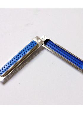 连接器接插件DP37针铆鱼叉式DB37母头直脚焊板带固定串口直针