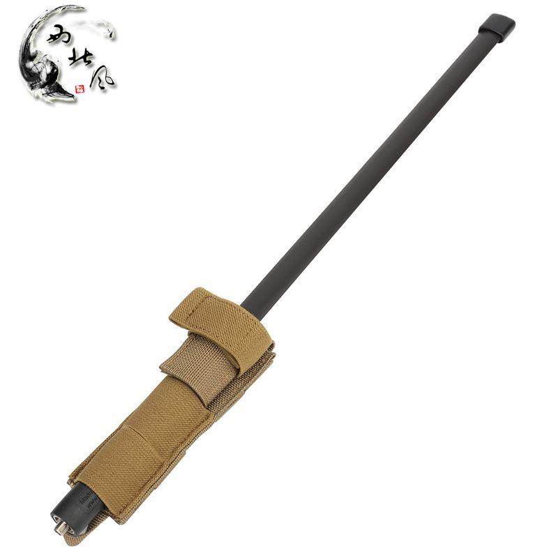 战术无线电天线固定带molle系统对讲机户外收纳带天线绑带PRC-152