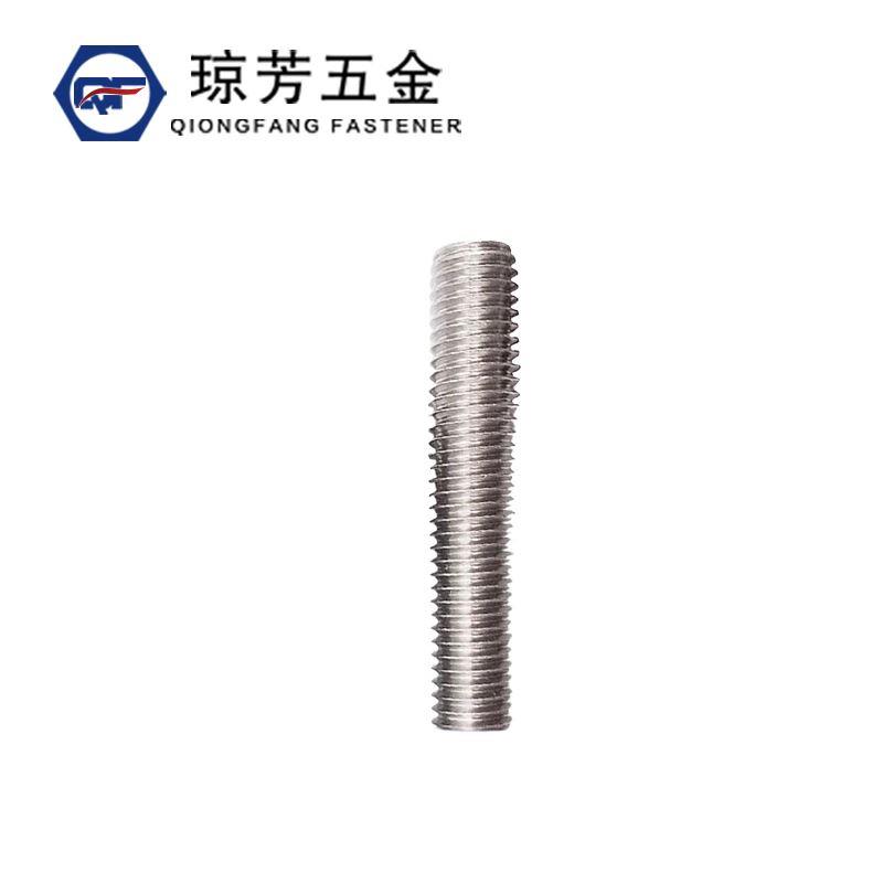 反牙丝杆上海304不锈钢左牙螺丝杆倒旋通丝1米M4-M24左旋牙条