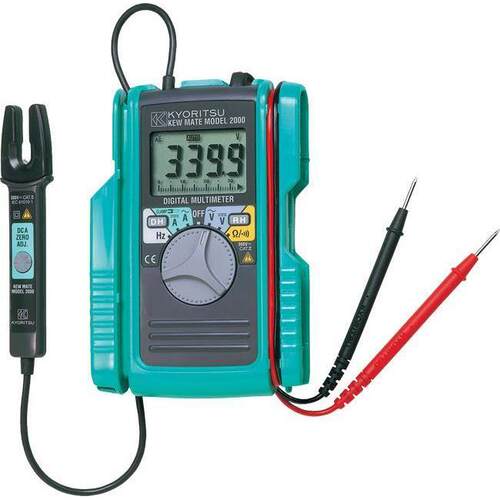 日本 共立 KYORISTU AC/DC 叉型 数字式 万用表 MODEL 2000 2001