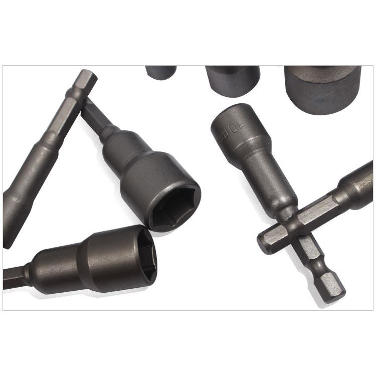 jinjiantools 1/4外六角6.35内六角 气动电动螺丝刀起子套筒批头