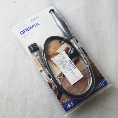 Dremel琢美3000软轴转轴4300/200电磨机用雕刻玉石电磨延长笔附件